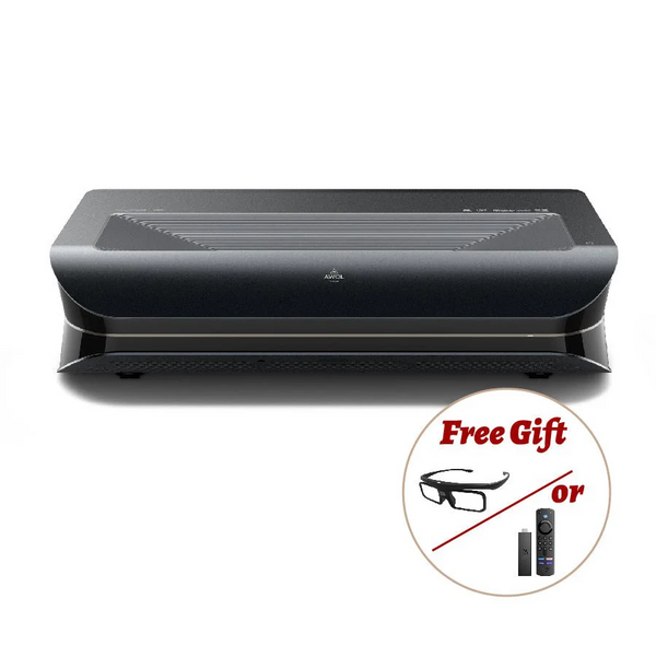 AWOL Vision LTV-3000 Pro 4K 3D Ultra Short Throw Triple Laser Projector