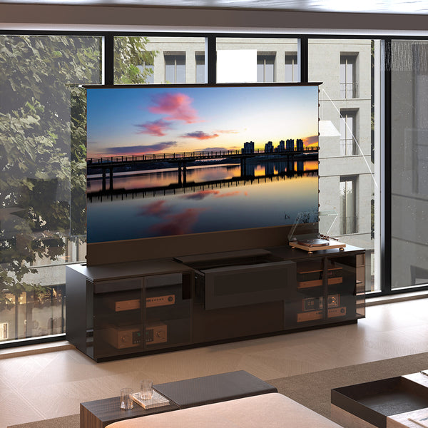 VLIFE TECH Set Dazzling - Projector & Screen & Electric Laser TV Cabinet